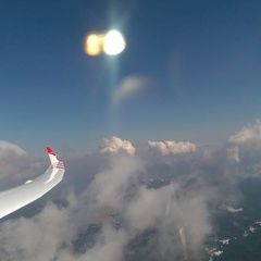 Flugwegposition um 13:28:48: Aufgenommen in der Nähe von 36012 Asiago, Vicenza, Italien in 2733 Meter